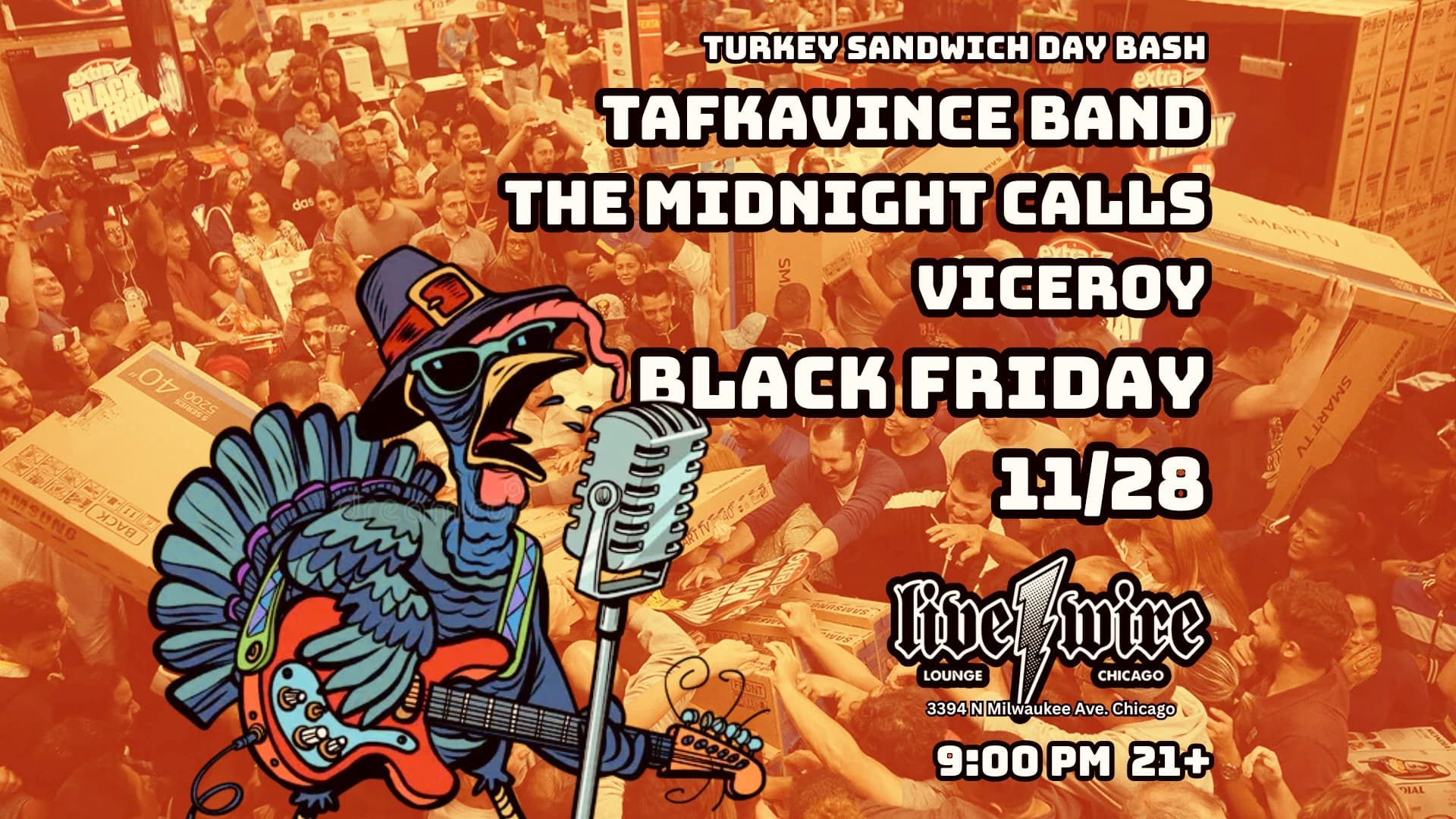 The Midnight Calls at Live Wire - November 28, 2025
