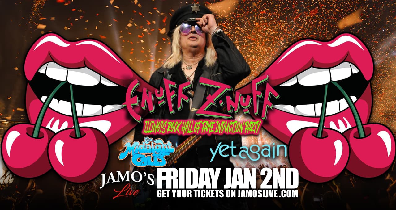 The Midnight Calls at Reggies with Enuff Z'Nuff - January 2, 2026