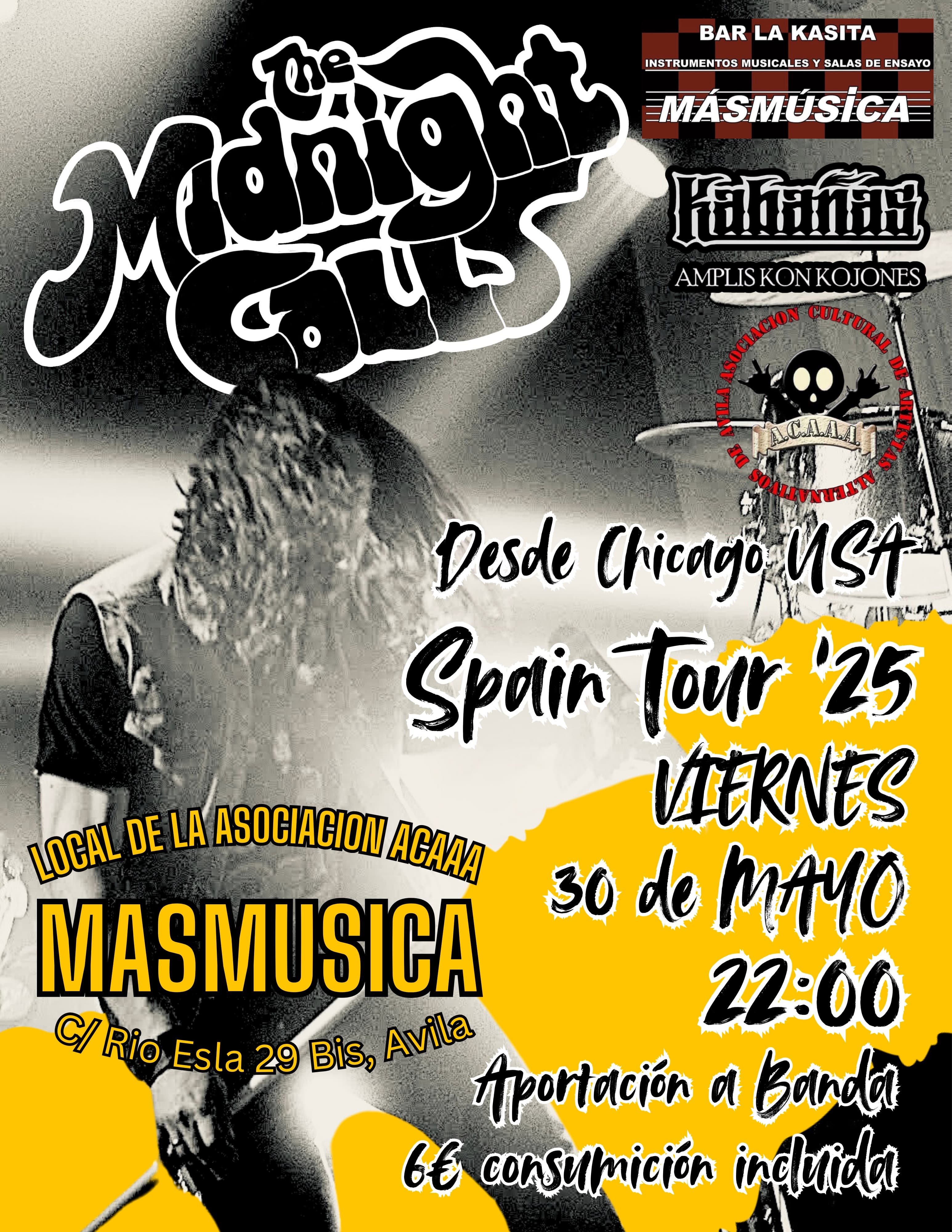 The Midnight Calls Mas Musica